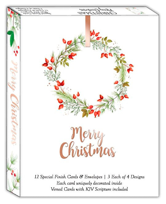 Boxed Card-Christmas: Merry Christmas (Shared Blessings) (Box Of 12)