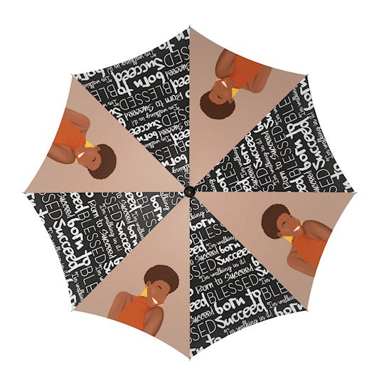 Umbrella-Born To Succeed (38" Arc)