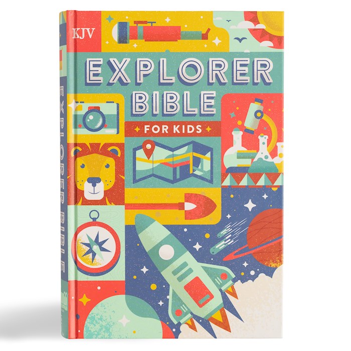 KJV Explorer Bible For Kids-Hardcover