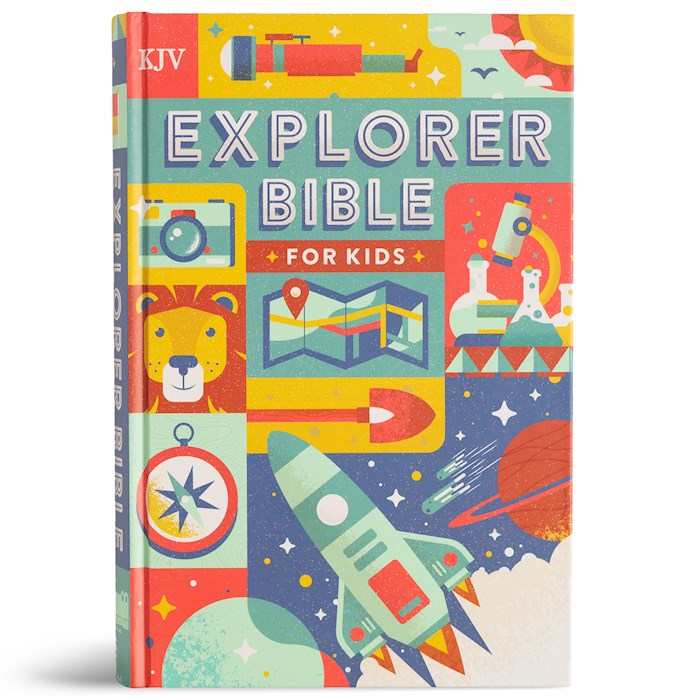 KJV Explorer Bible For Kids-Hardcover