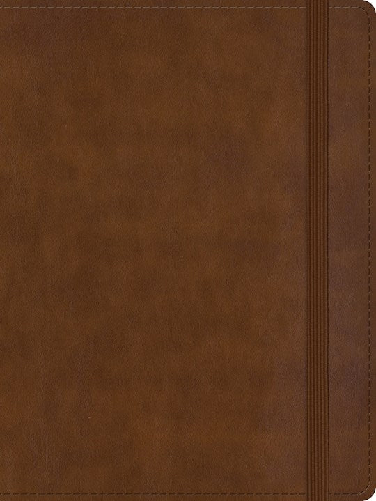 RVR 1960 Biblia de Apuntes Tamano Personal (Personal Size Notetaking Bible)-Brown LeatherTouch