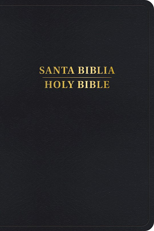 RVR 1960/KJV Biblia Bilingue (Bilingual Bible)-Black Imitation Leather Indexed