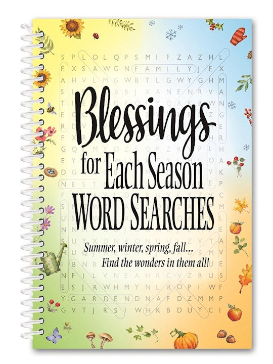 Blessings For Each Season Word Searches