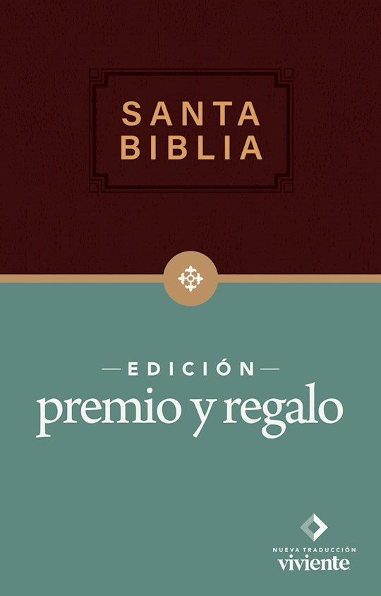 NTV Edicion Premio y Regalo (NLT Gift &amp; Award Edition)-Red Wine LeatherLike