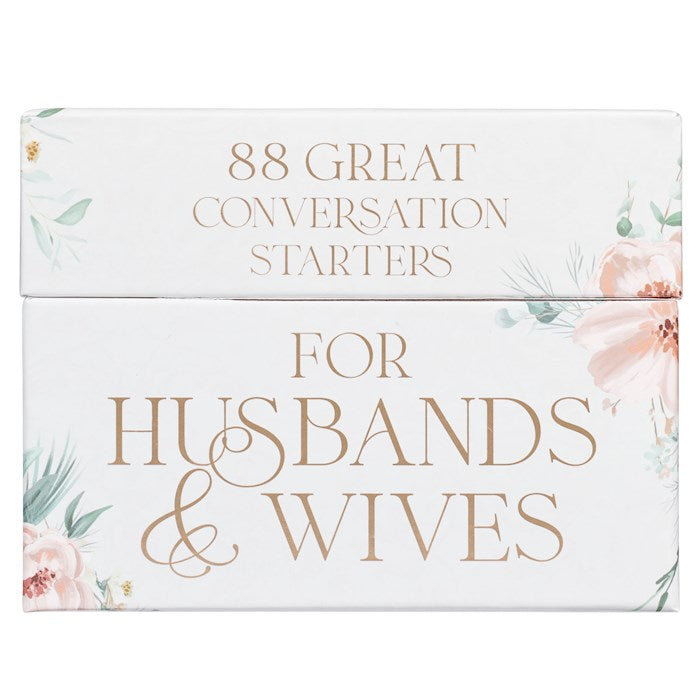 88 Great Conversations Starters For Husbands &amp; Wives