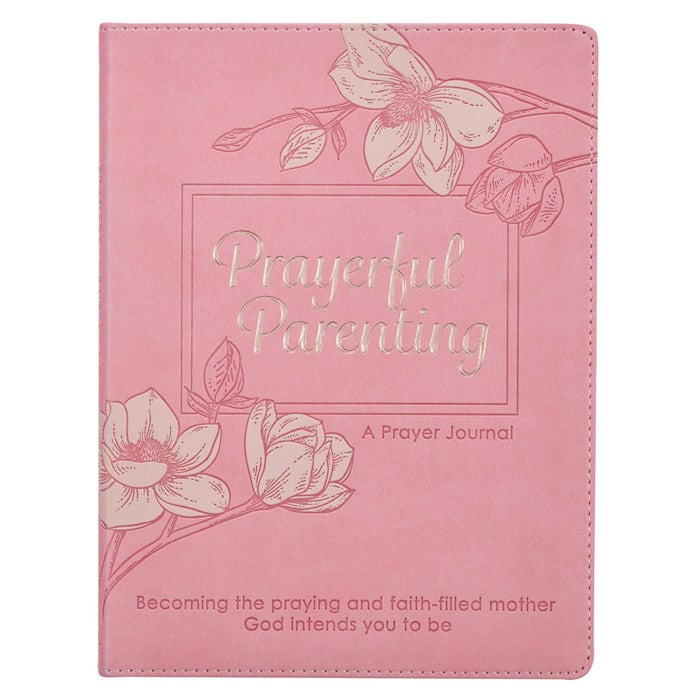 Journal-Prompted-Faux Leather-Prayerful Parenting