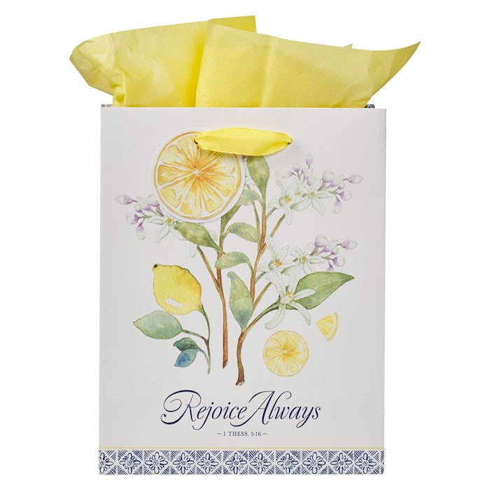 Gift Bag-Medium-Rejoice Always-1 Thess. 5:16