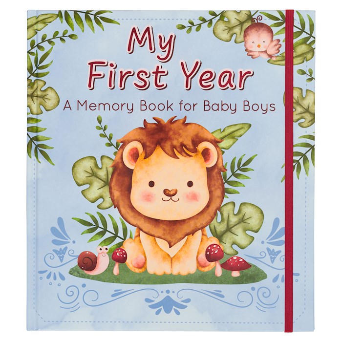 My First Year: A Memory Book For Baby Boys
