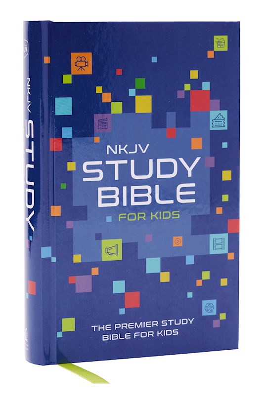 NKJV Study Bible For Kids-Hardcover