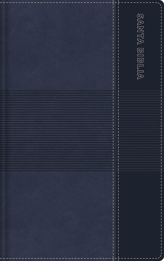 RVR 1960 Biblia de Estudio para Jovenes (Teen Study Bible Comfort Print)-Blue Leathersoft
