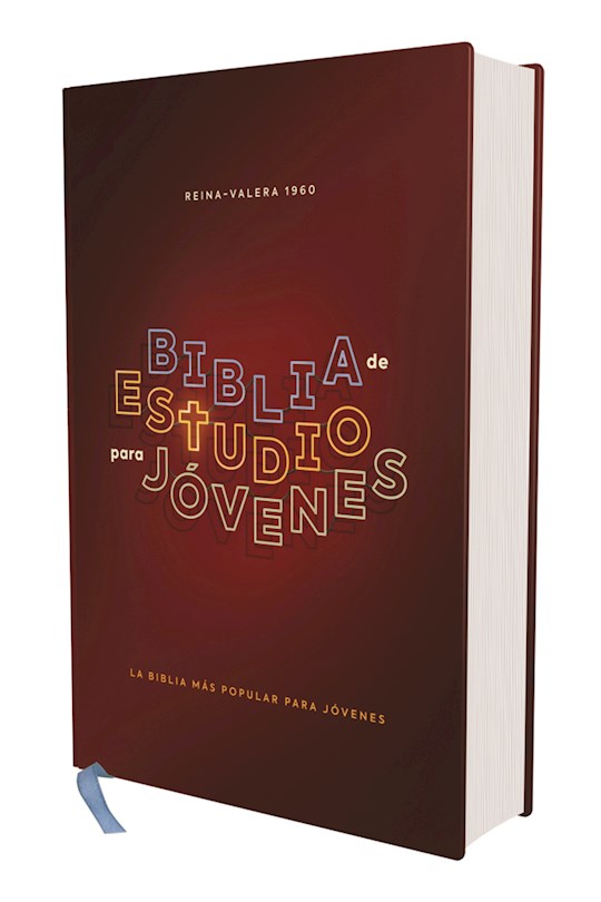RVR 1960 Biblia de Estudio para Jovenes (Teen Study Bible Comfort Print)-Red Hardcover