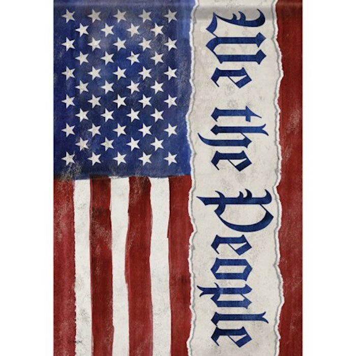 Flag-Garden-Durasoft-We The People (12.5&quot; x 18&quot;)