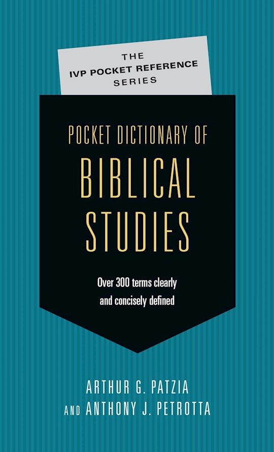 Pocket Dictionary Of Biblical Studies