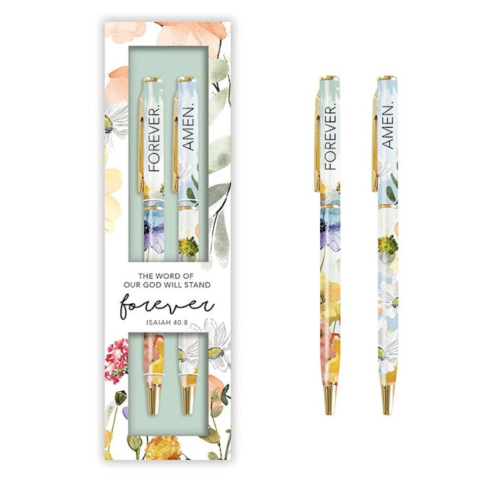Pen Set-The Word Of Our God (Set Of 2)