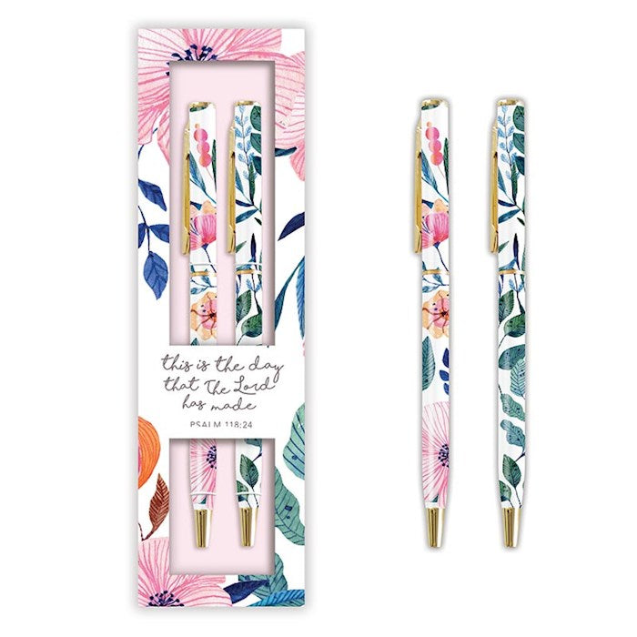 Pen Set-Rejoice &amp; Be Glad (Set Of 2)