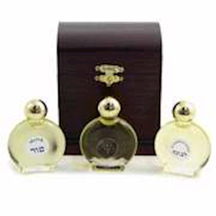 Seed of Abraham Christian Bookstore - Anointing Oil-Precious Treasures Wood Box W/3 Oils (