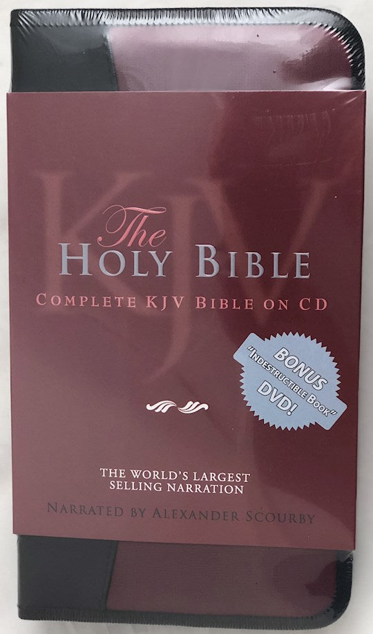 Seed of Abraham Christian Bookstore - Audio CD-KJV Complete Bible-Nylon Zip (60 Cd + 1 DVD)