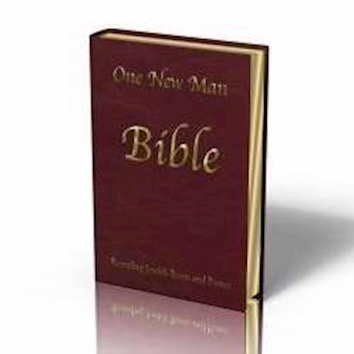 Seed of Abraham Christian Bookstore - Jewish Roots Translation - One New Man Bible-Burgundy Imitation Leather