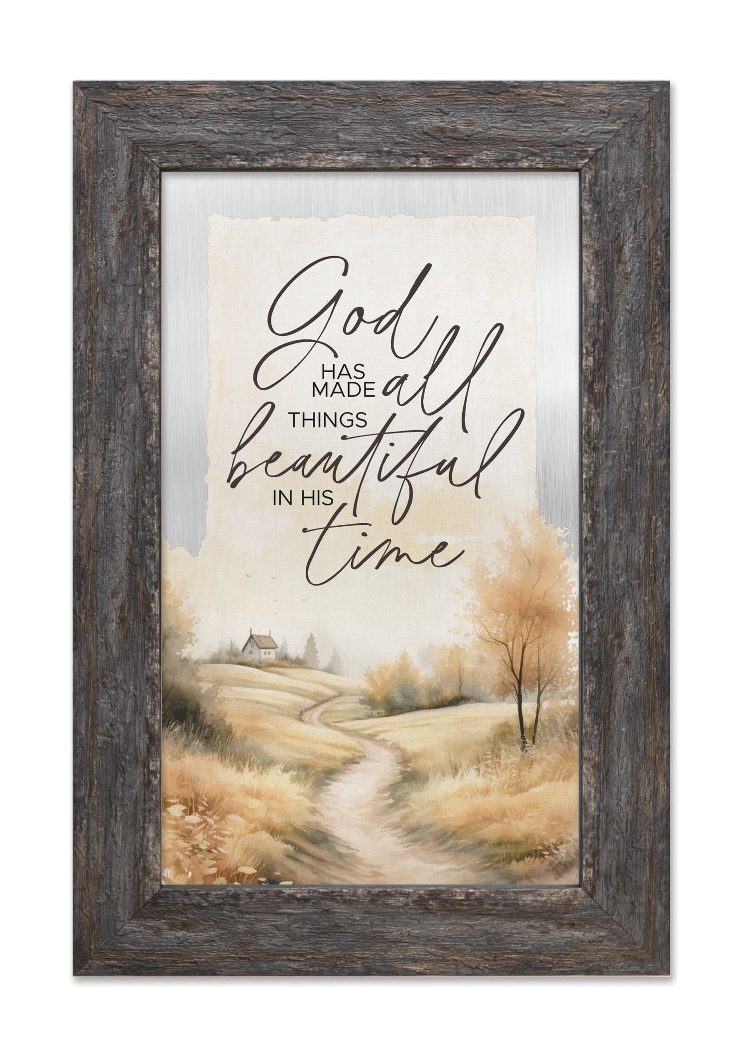 Plaque-Metalscapes-God Has Made (8&quot; x 12&quot;)