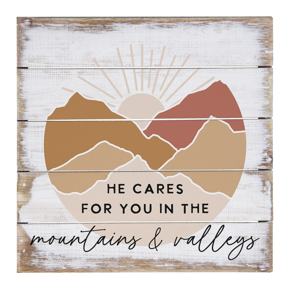 Petite Pallet-Mountains &amp; Valleys (8&quot; x 8&quot;)