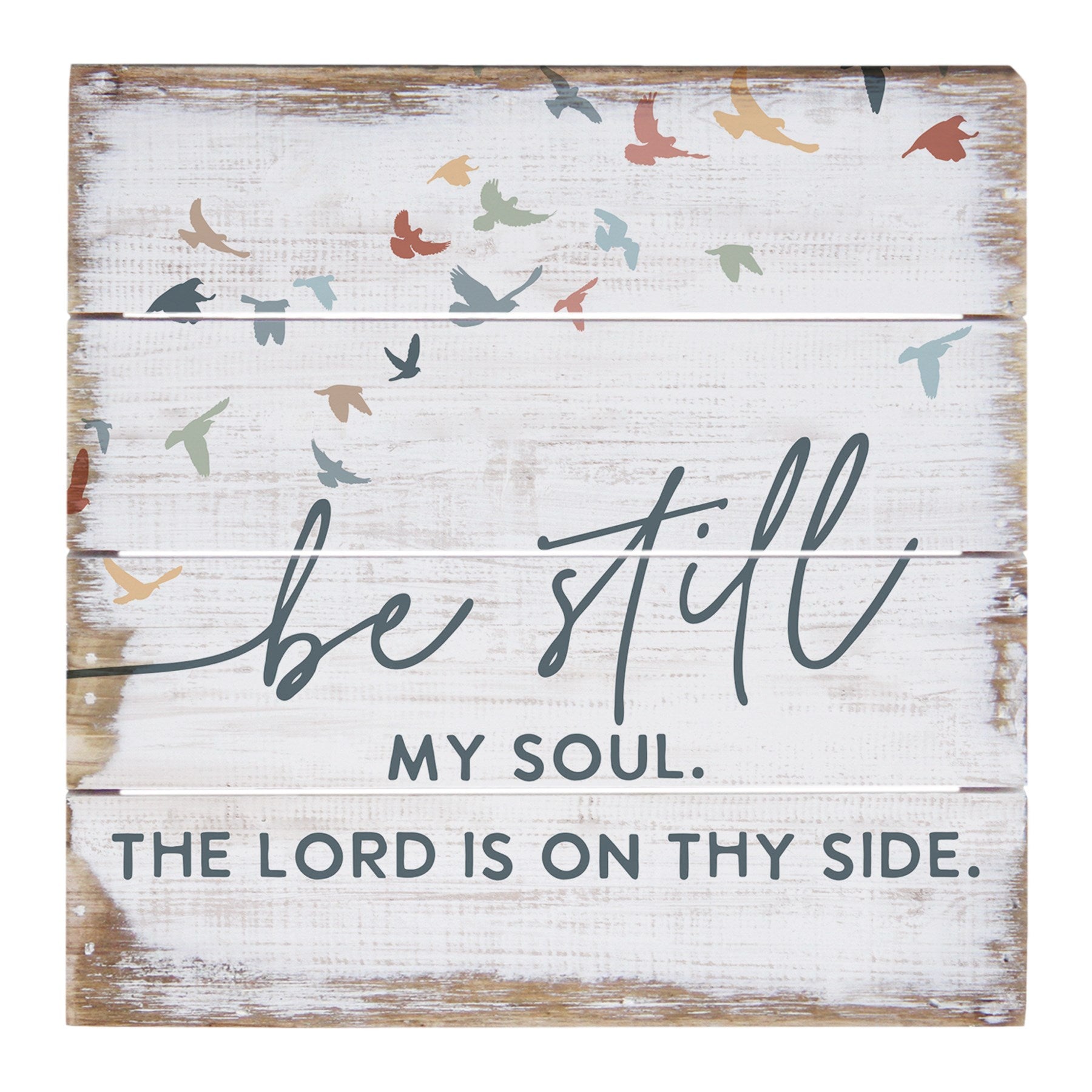Petite Pallet-Be Still Soul Birds (6&quot; x 6&quot;)