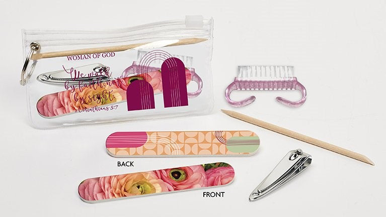 Nail Care Set-Woman Of God (5 Piece) (Pack Of 6)