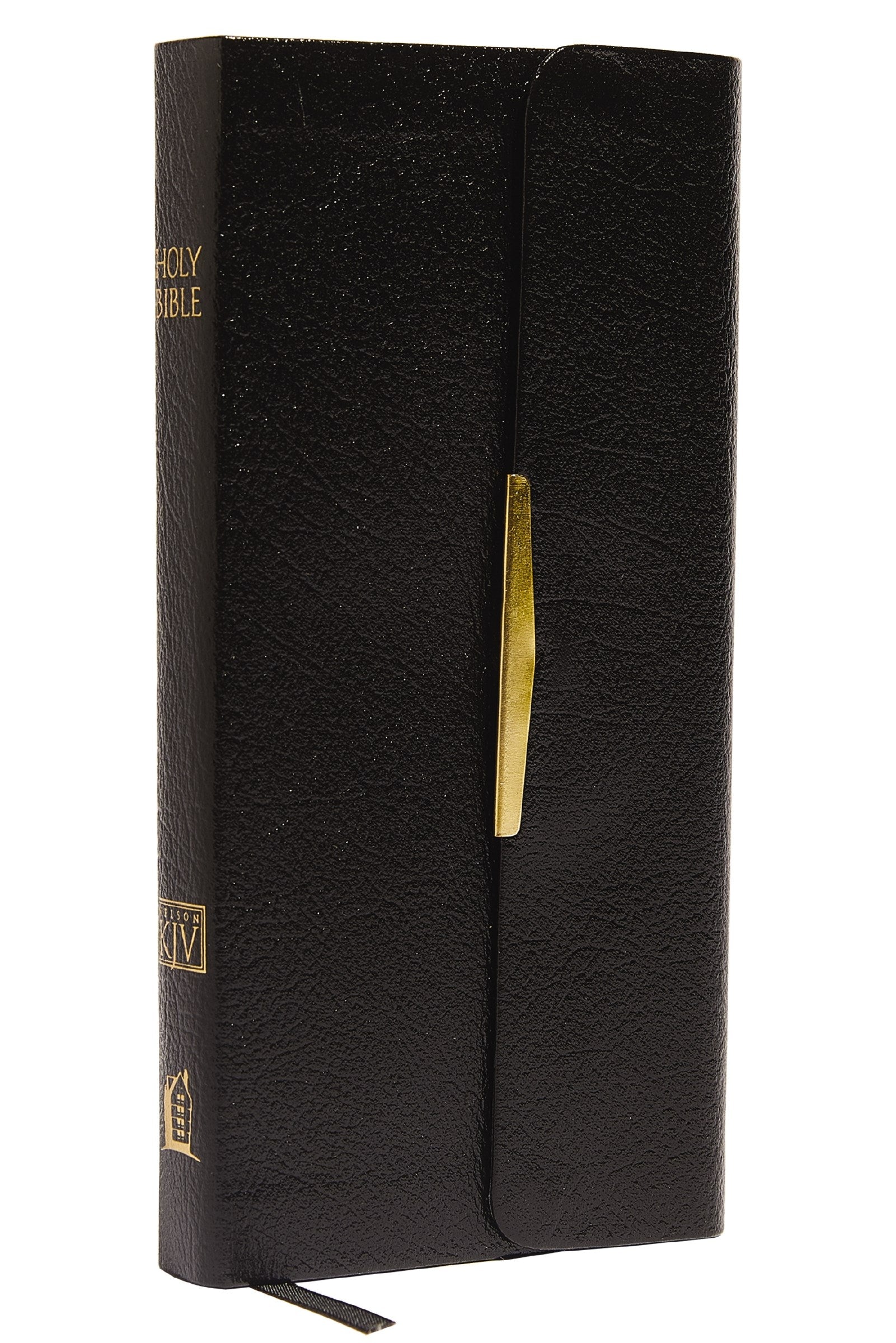 Seed of Abraham Christian Bookstore - (In)Courage - KJV Classic Companion Bible-Black Bonded Leather w/Snap Flap