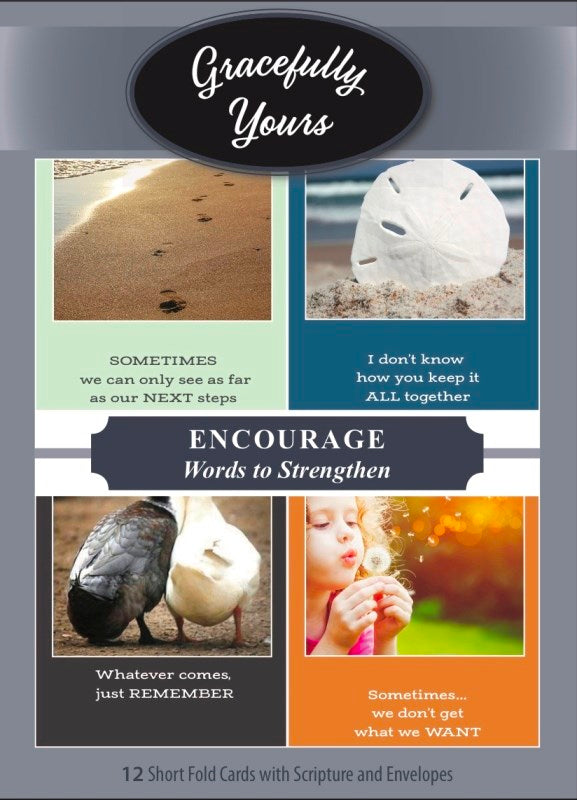 Seed of Abraham Christian Bookstore - (In)Courage - CARD-BOXED-WORDS TO STRENGTHEN 