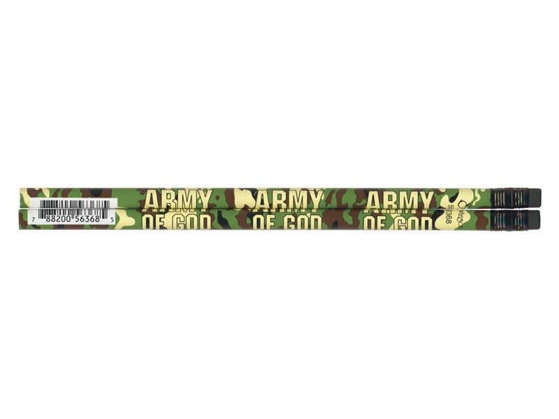 Pencil-Army of God (Pack of 72)