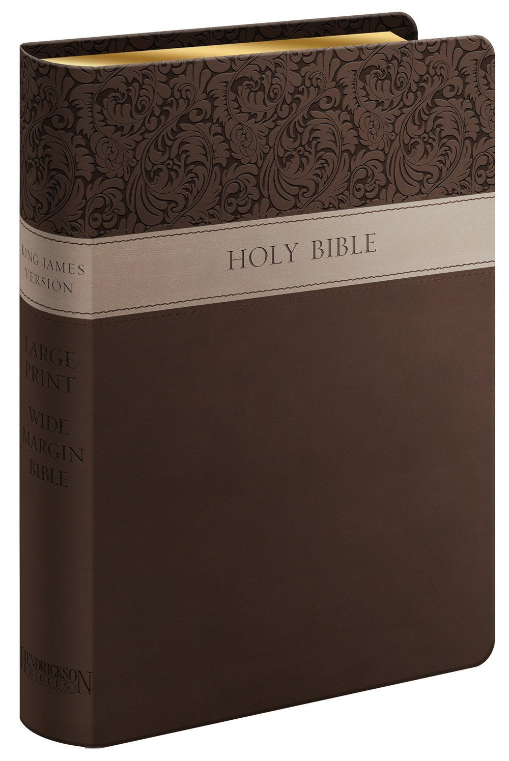 Seed of Abraham Christian Bookstore - (In)Courage - KJV Large Print Wide Margin Bible-Brown Flexisoft