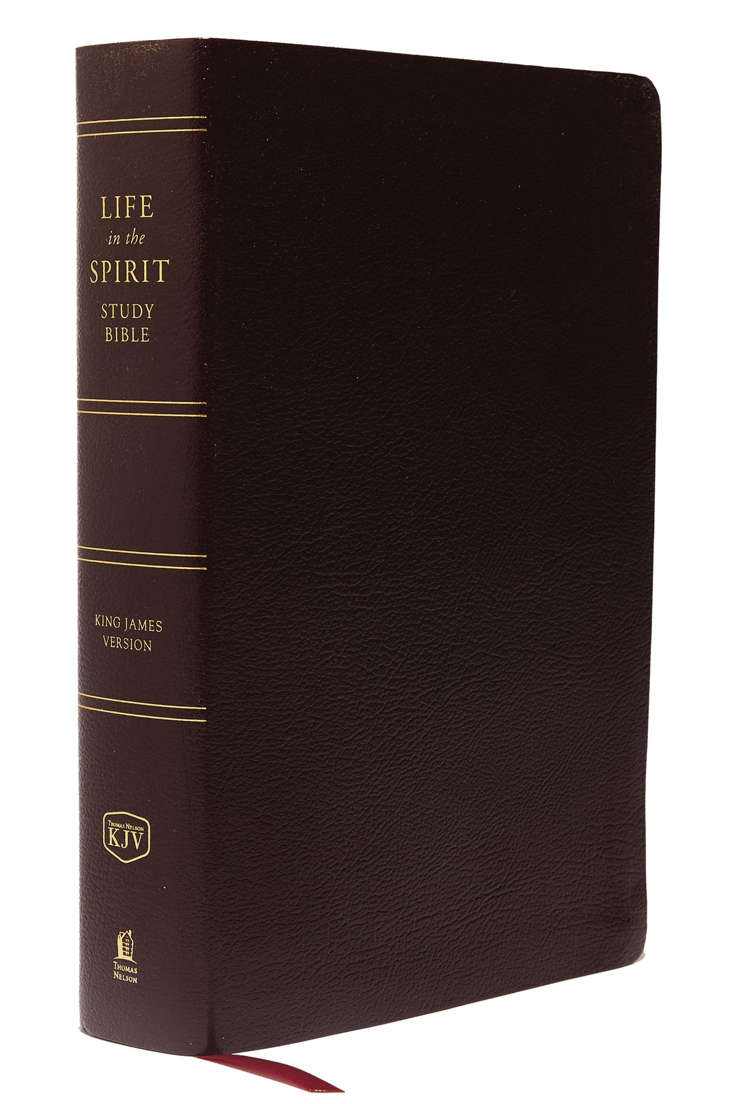 Seed of Abraham Christian Bookstore - (In)Courage - KJV Life In The Spirit Study Bible-Burgundy Bonded Leather Indexed