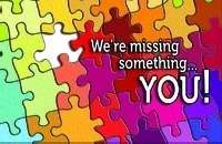 Seed of Abraham Christian Bookstore - (In)Courage - Postcard-Missed You-Were Missing Something/Puzzle (Pack Of 25)