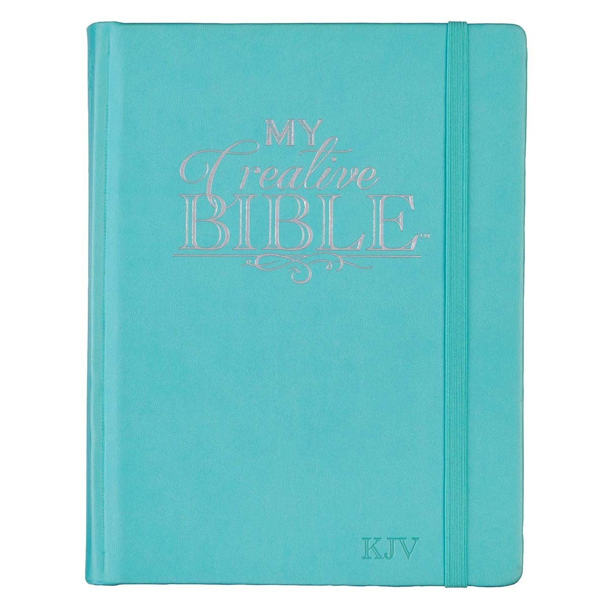 Seed of Abraham Christian Bookstore - (In)Courage - KJV My Creative Bible-Teal LuxLeather Hardcover