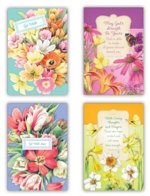 Seed of Abraham Christian Bookstore - (In)Courage - Card-Boxed-Get Well-Marjolein Bastin (Box Of 12)