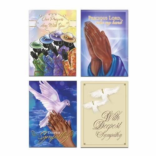 Seed of Abraham Christian Bookstore - (In)Courage - Card-Boxed-Sympathy Assortment (Box Of 12)