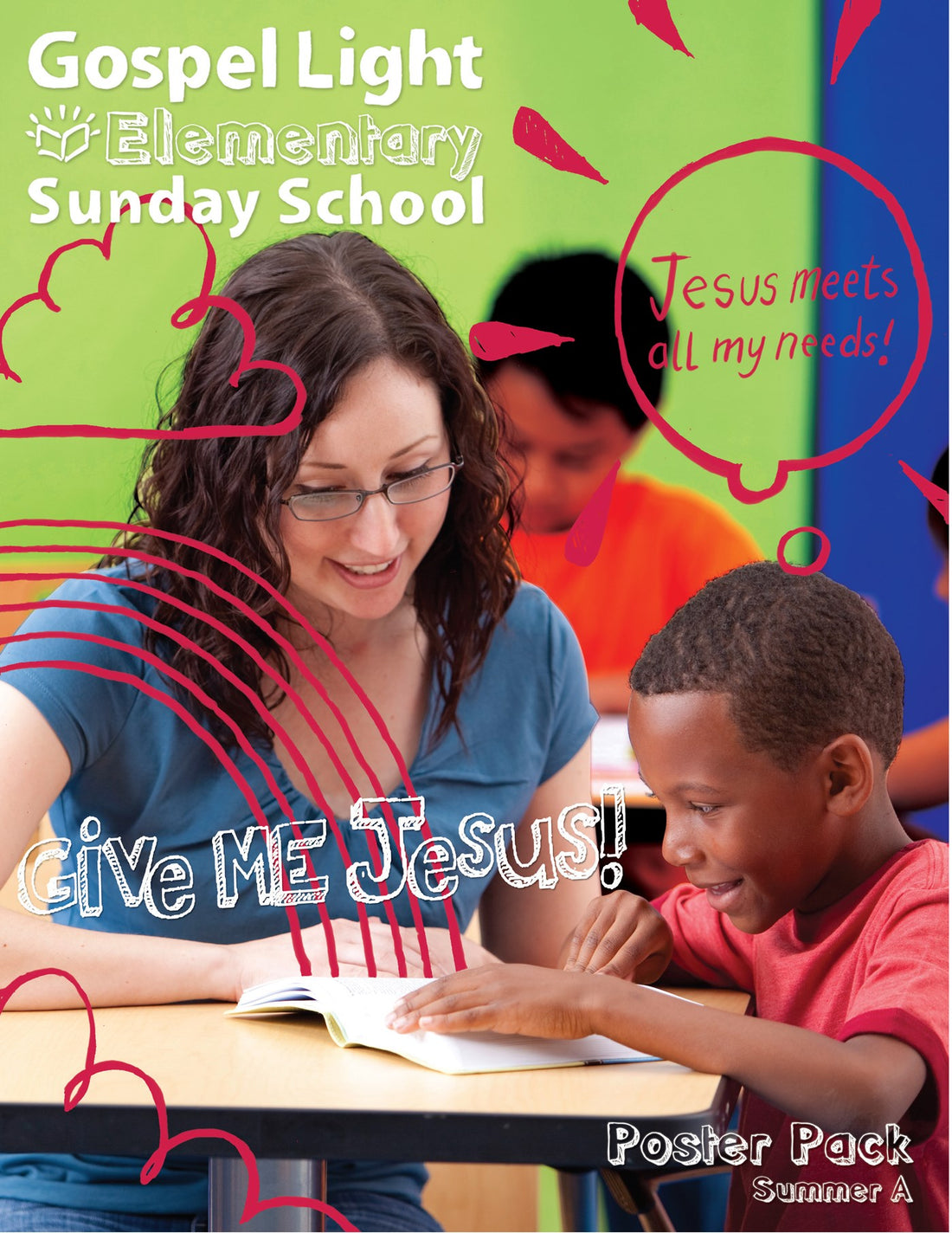 Gospel Light Summer 2024: Elementary Bible Teaching Poster Pack-Year A (