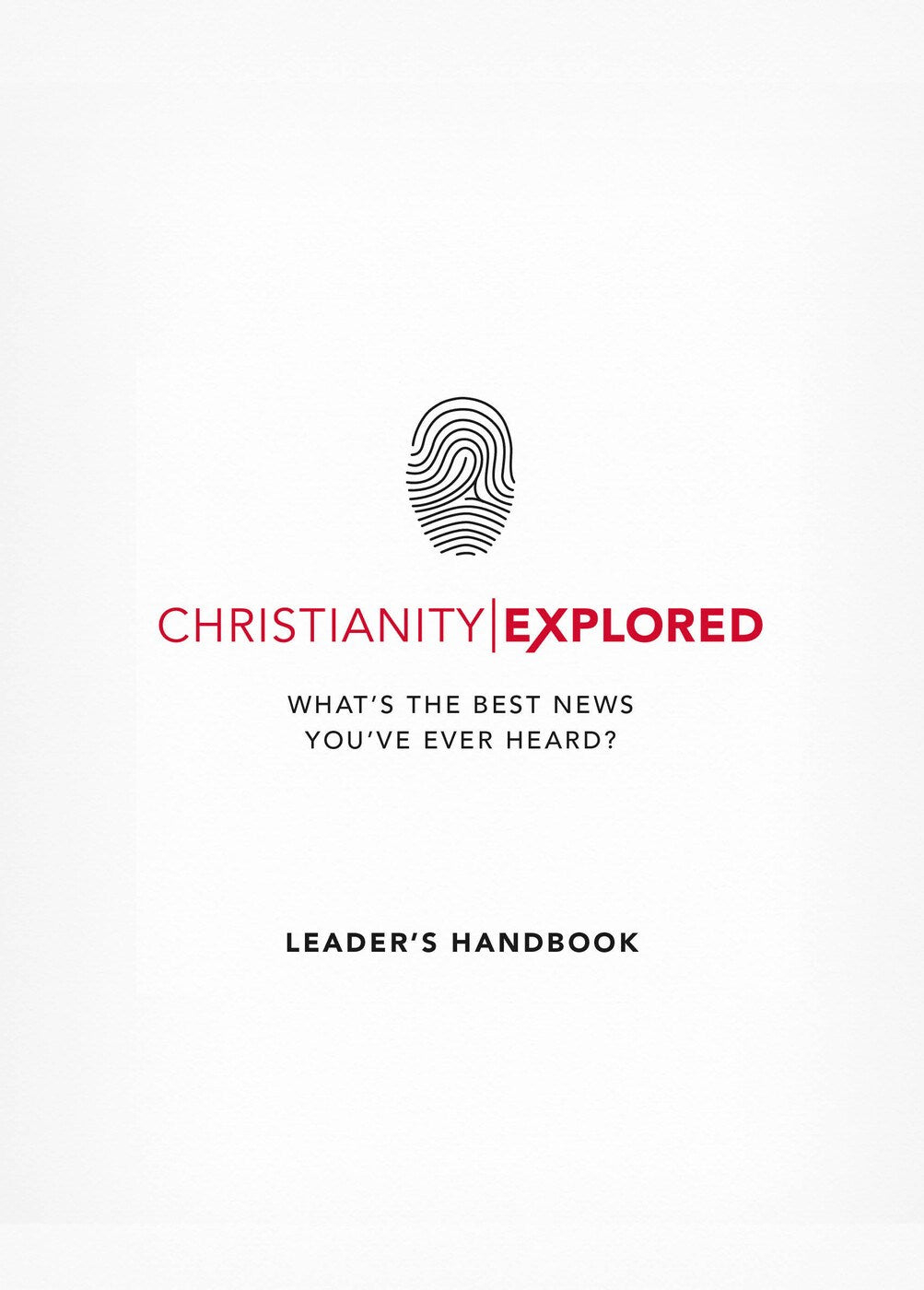 Christianity Explored Leader&