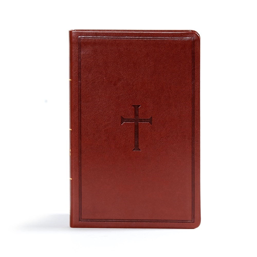 Seed of Abraham Christian Bookstore - (In)Courage - CSB Ultrathin Reference Bible-Brown LeatherTouch