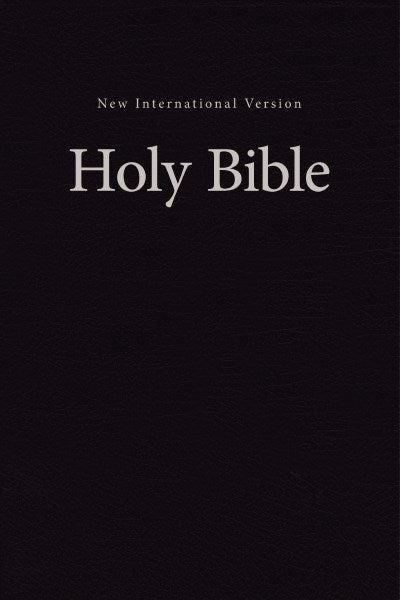 NIV Value Pew And Worship Bible-Black Hardcover