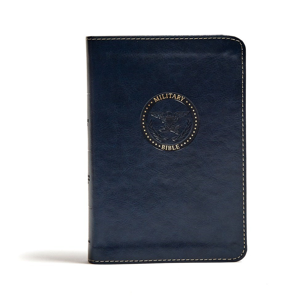 Seed of Abraham Christian Bookstore - (In)Courage - CSB Military Bible (For Sailors)-Navy Blue LeatherTouch