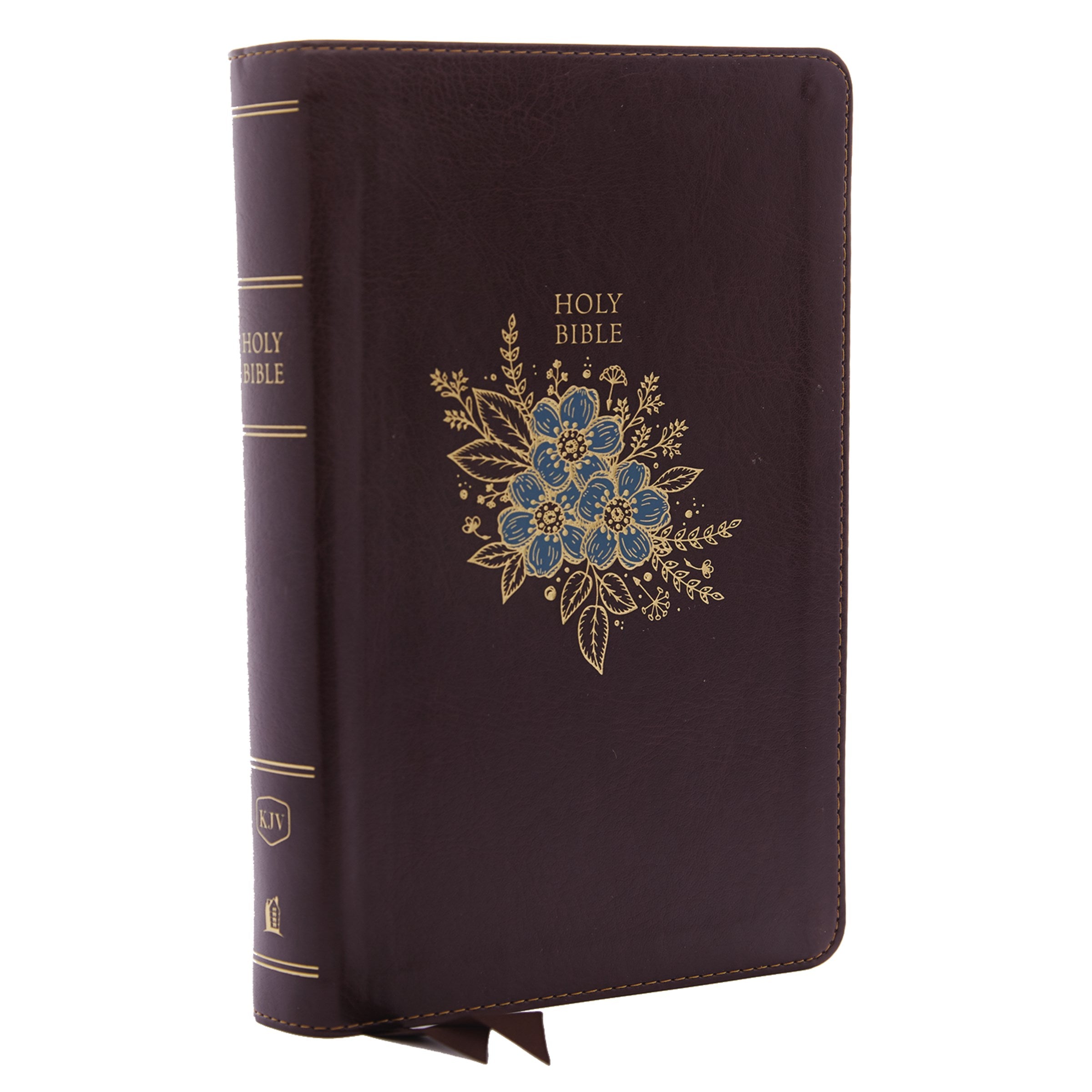 Seed of Abraham Christian Bookstore - (In)Courage - KJV Personal Size Giant Print Reference Bible (Comfort Print)-Burgundy Deluxe Leathersoft