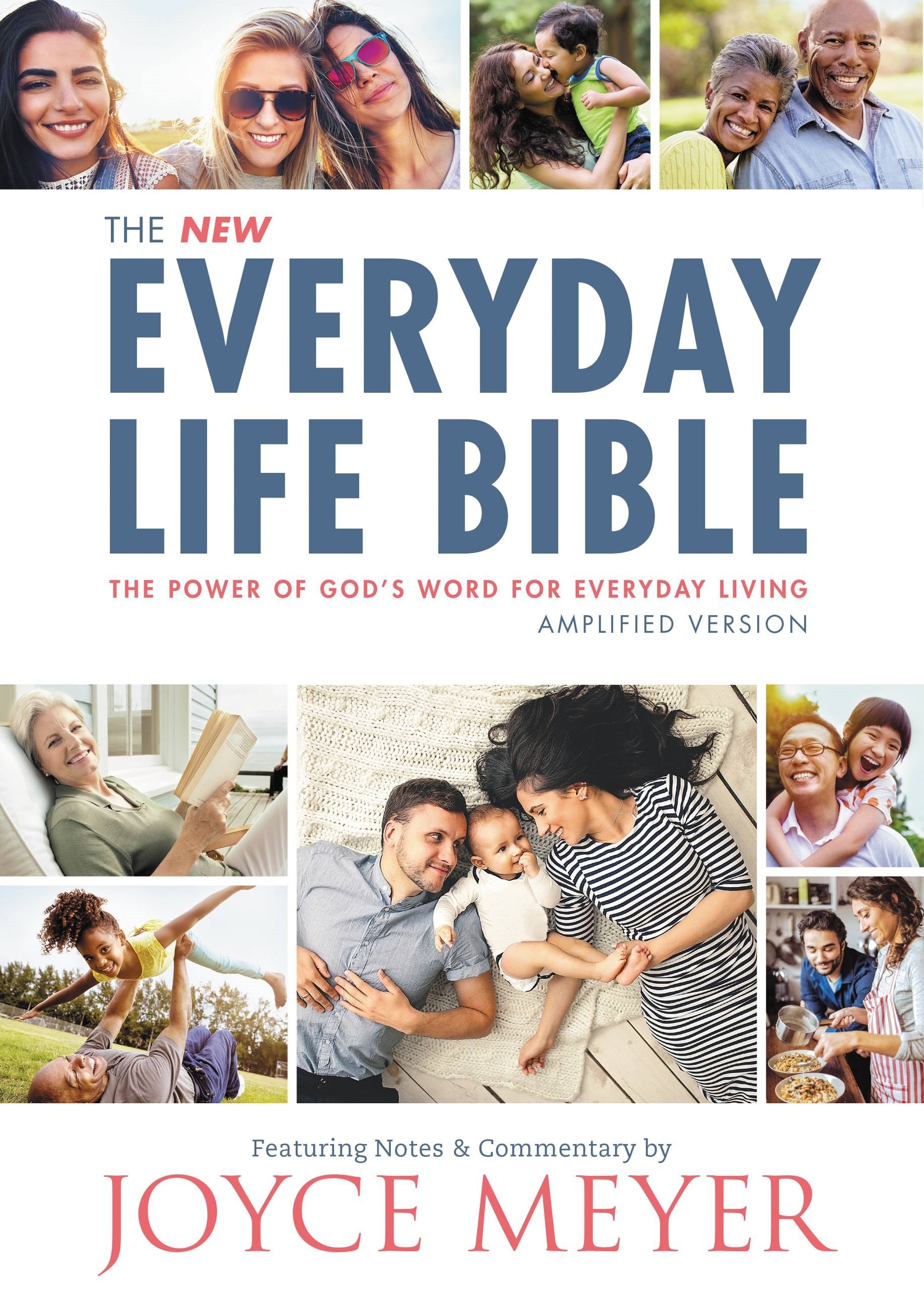 Seed of Abraham Christian Bookstore - Joyce Meyer - Amplified The Everyday Life Bible-Hardcover
