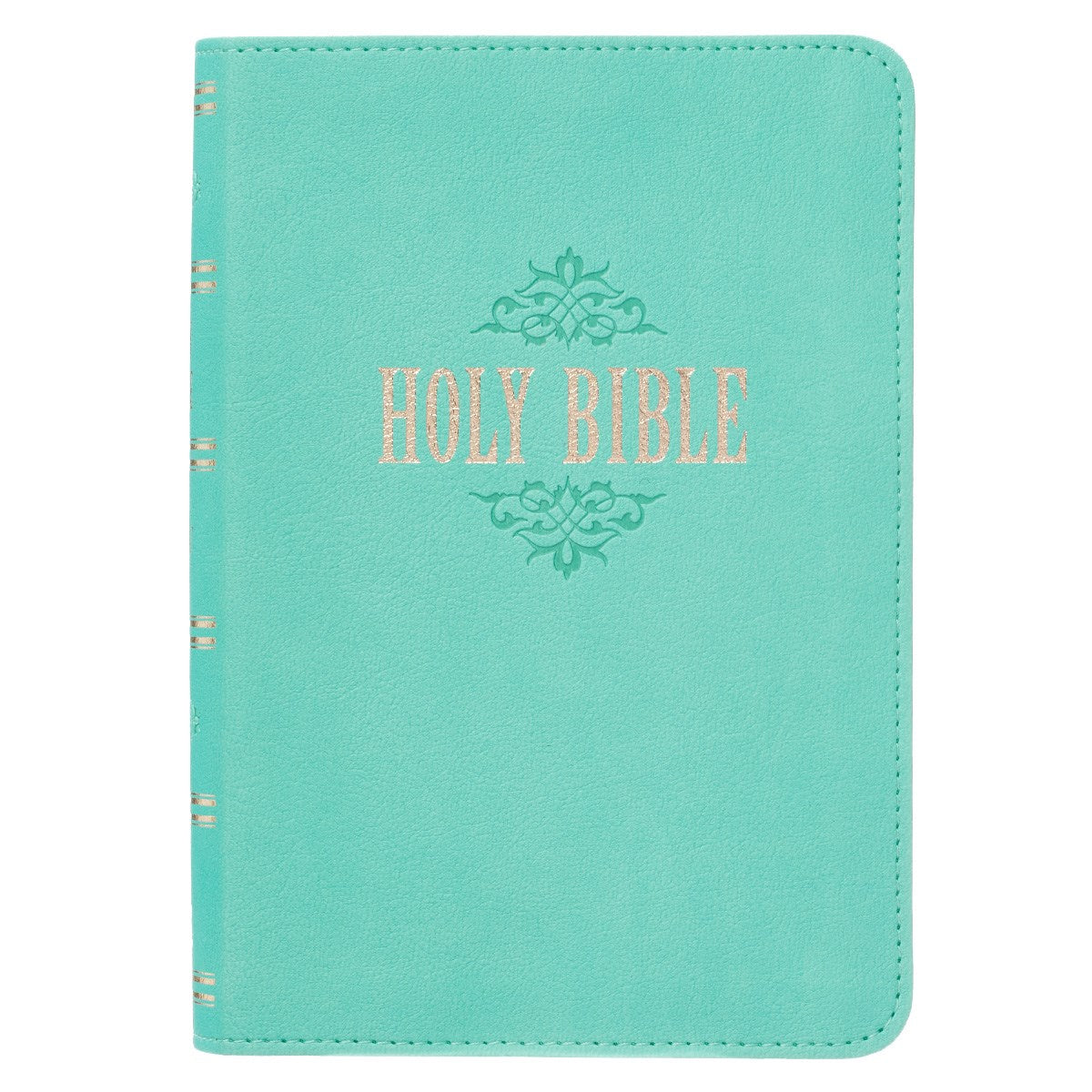 Seed of Abraham Christian Bookstore - (In)Courage - KJV Large Print Compact Bible-Teal LuxLeather