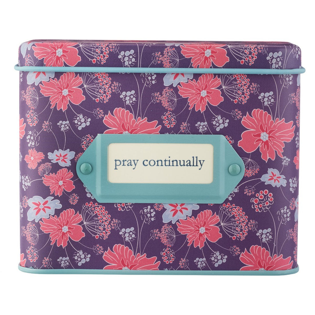 Prayer Cards In Tin-Pray Continually