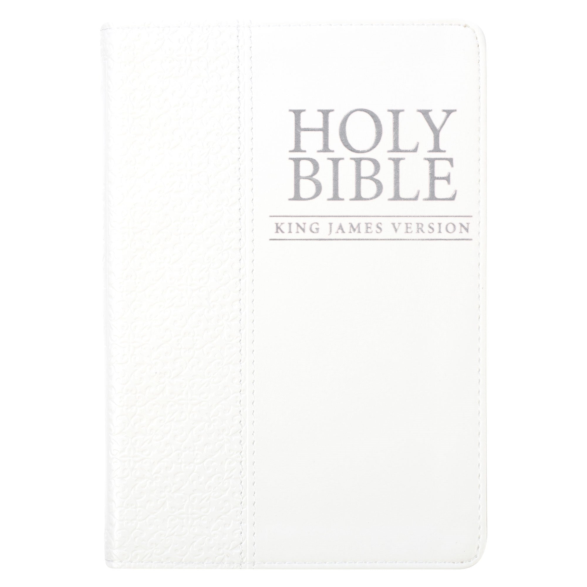 Seed of Abraham Christian Bookstore - (In)Courage - KJV Compact Bible-White LuxLeather