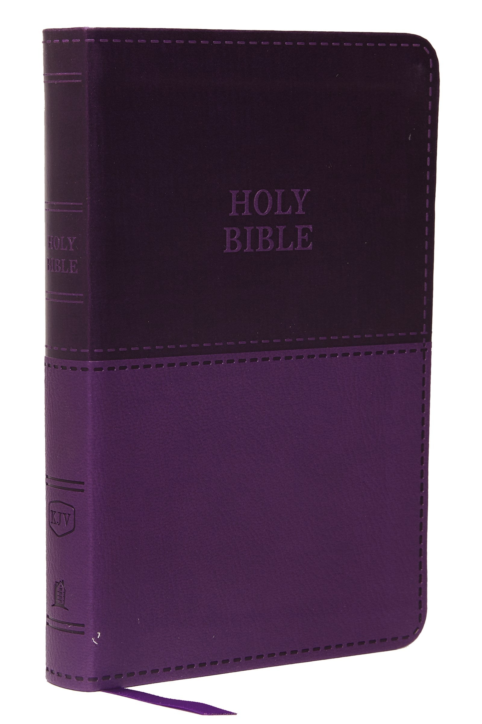 Seed of Abraham Christian Bookstore - (In)Courage - KJV Value Thinline Bible/Compact (Comfort Print)-Purple Leathersoft