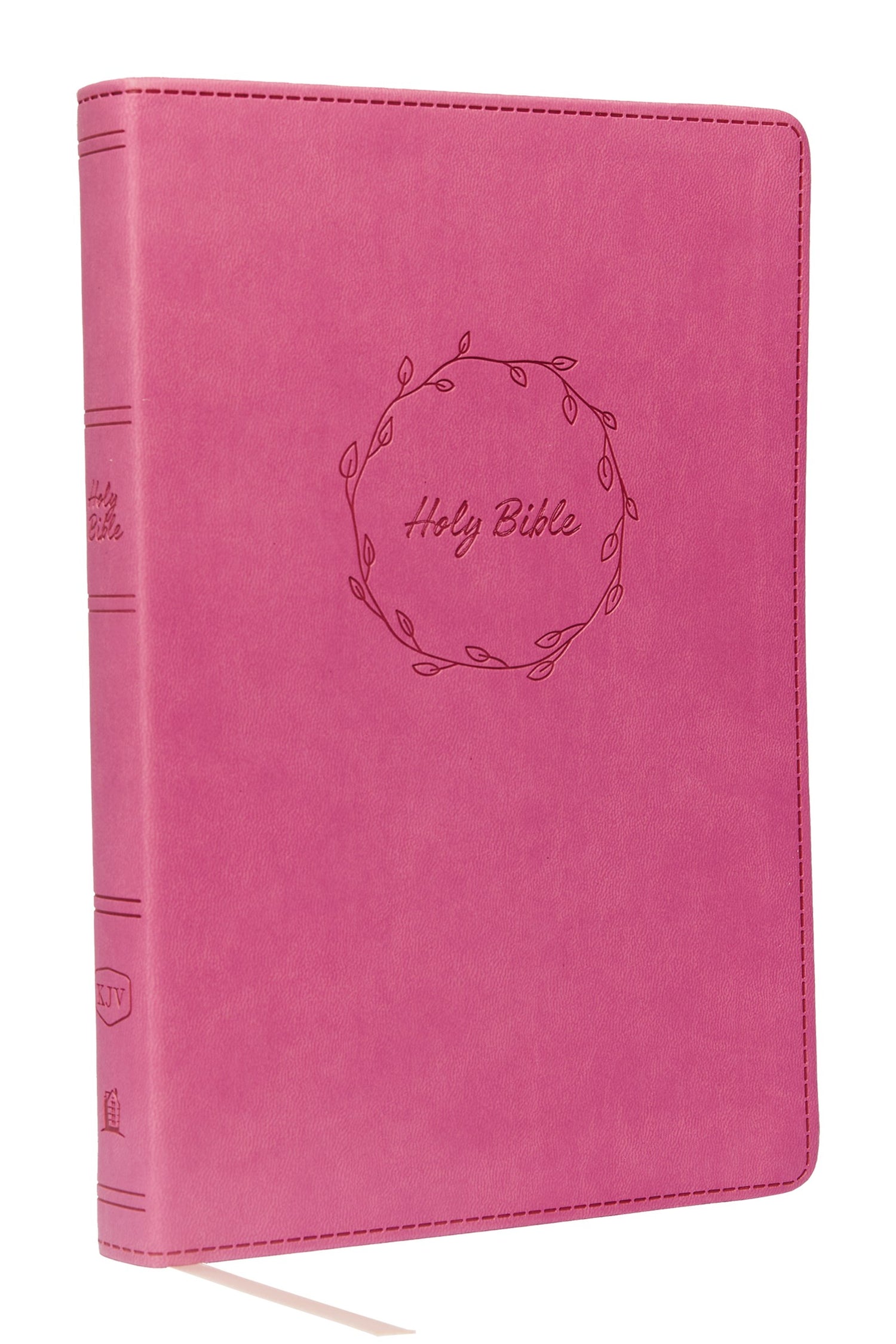 Seed of Abraham Christian Bookstore - (In)Courage - KJV Value Thinline Bible/Large Print (Comfort Print)-Pink Leathersoft
