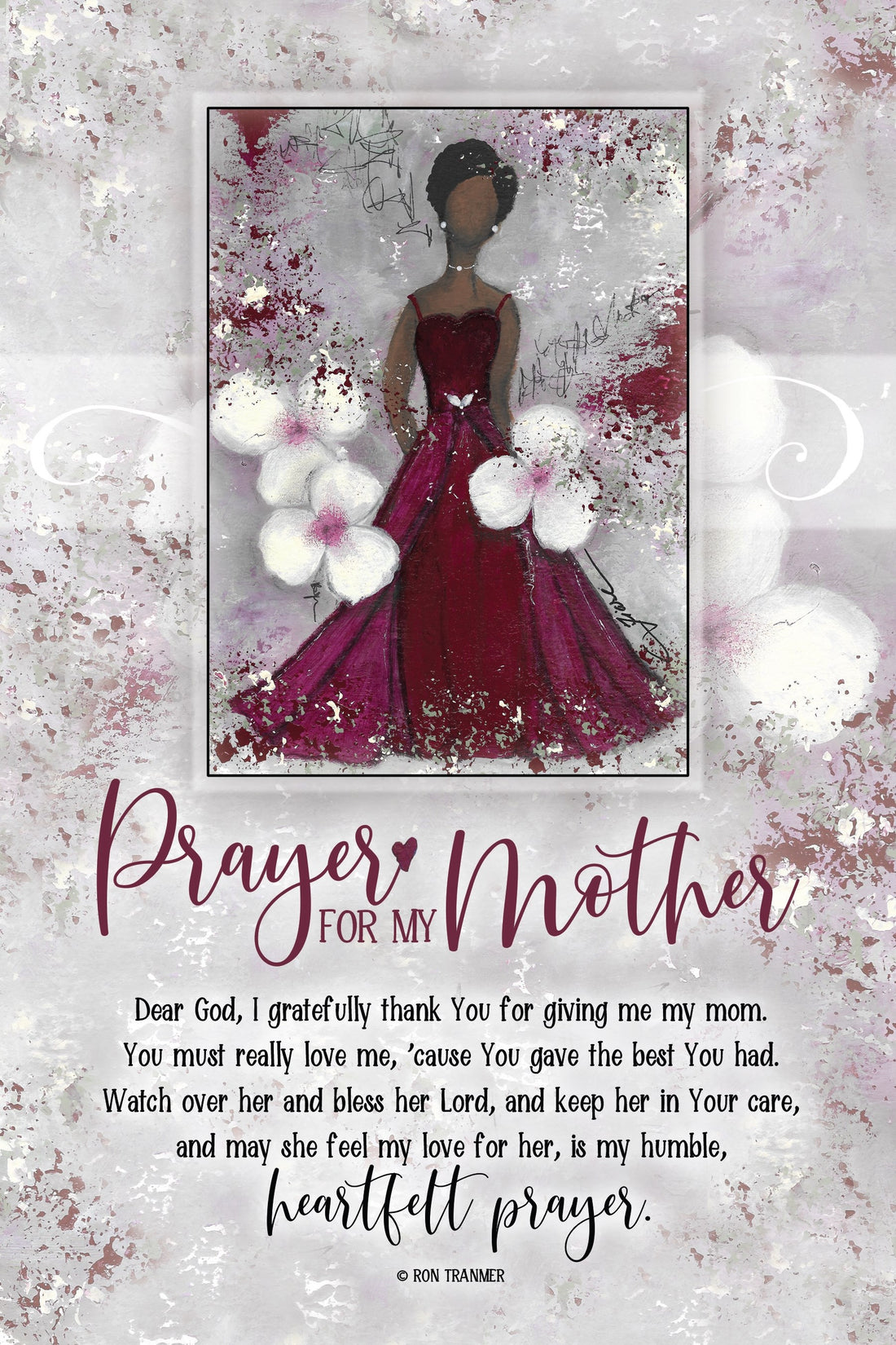 Plaque-Whispers Of The Heart-Prayer For My Mother (6 x 9)