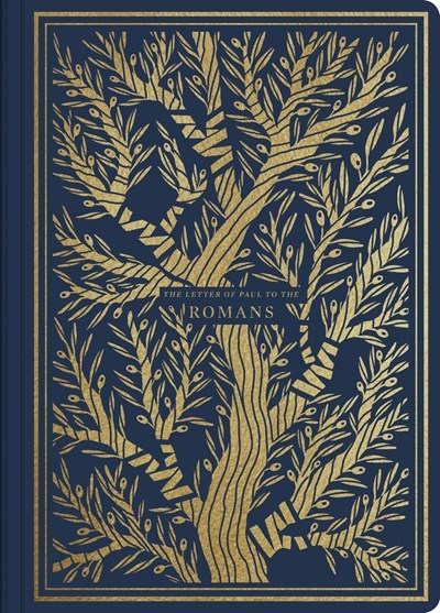 Seed of Abraham Christian Bookstore - (In)Courage - ESV Illuminated Scripture Journal: Romans-Blue Softcover
