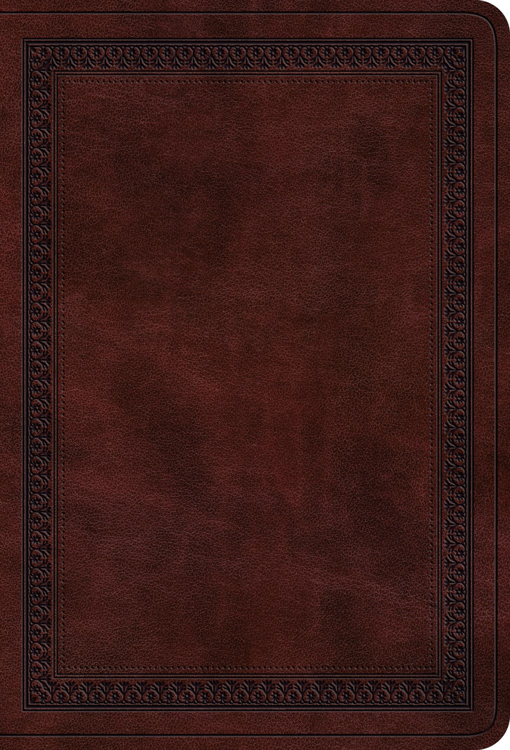 Seed of Abraham Christian Bookstore - (In)Courage - ESV Value Large Print Compact Bible-Mahogany Border Design TruTone
